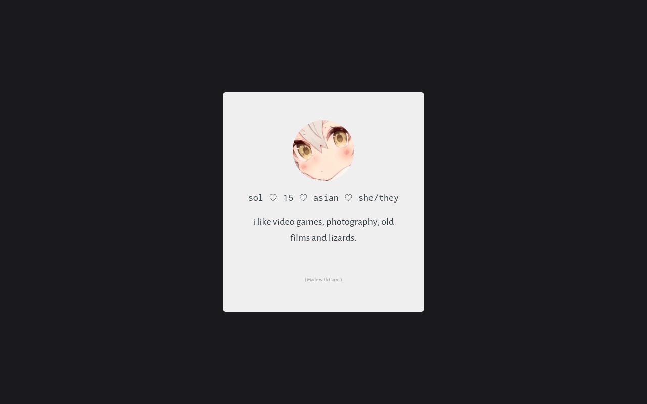Carrd profile picture for @hentai